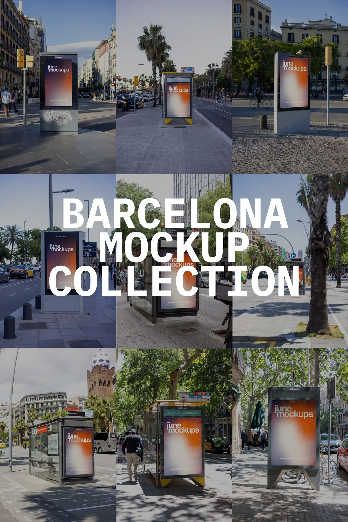 Barcelona Mockup Collection