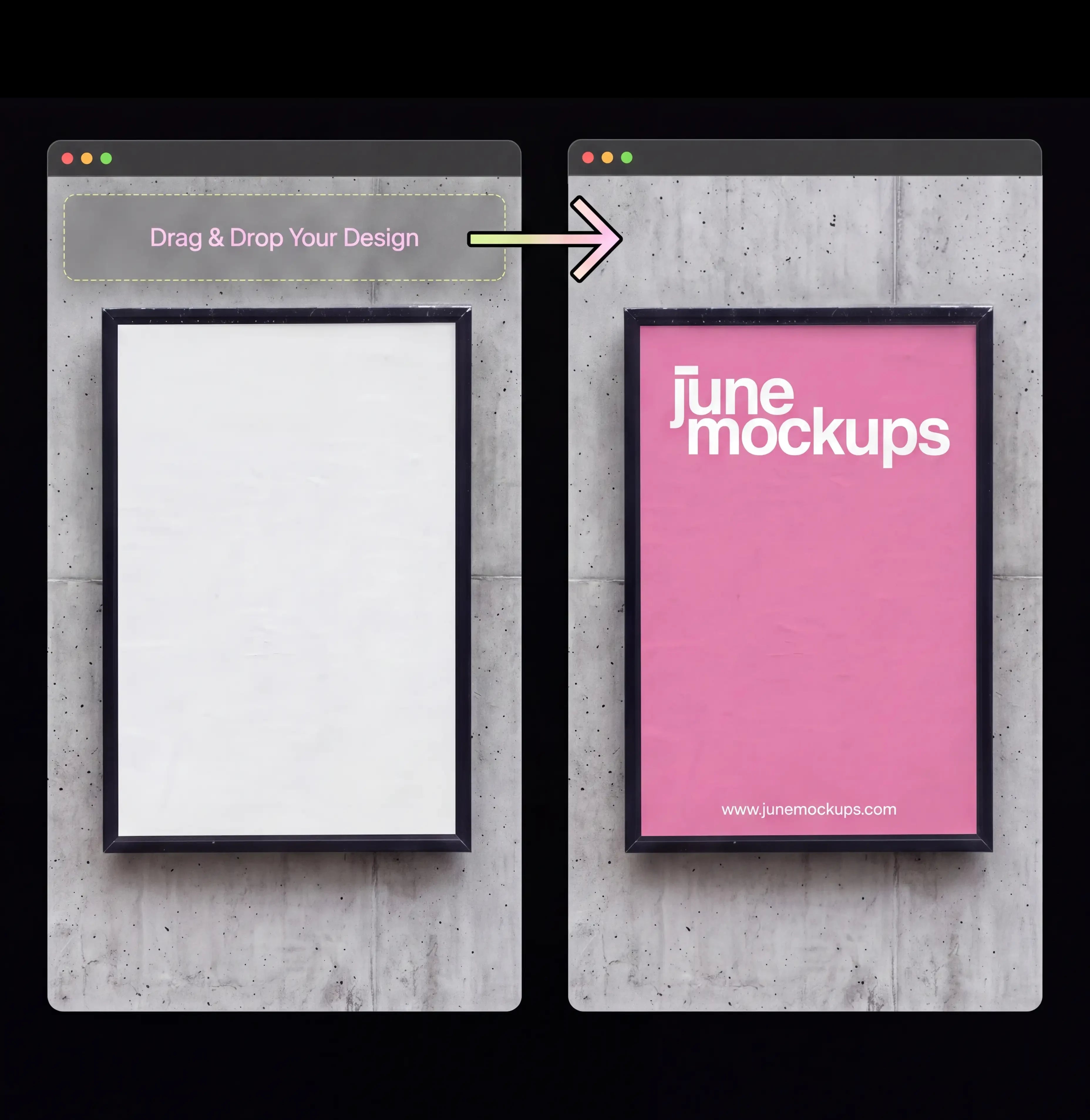 JuneMockups Online Generator Credits